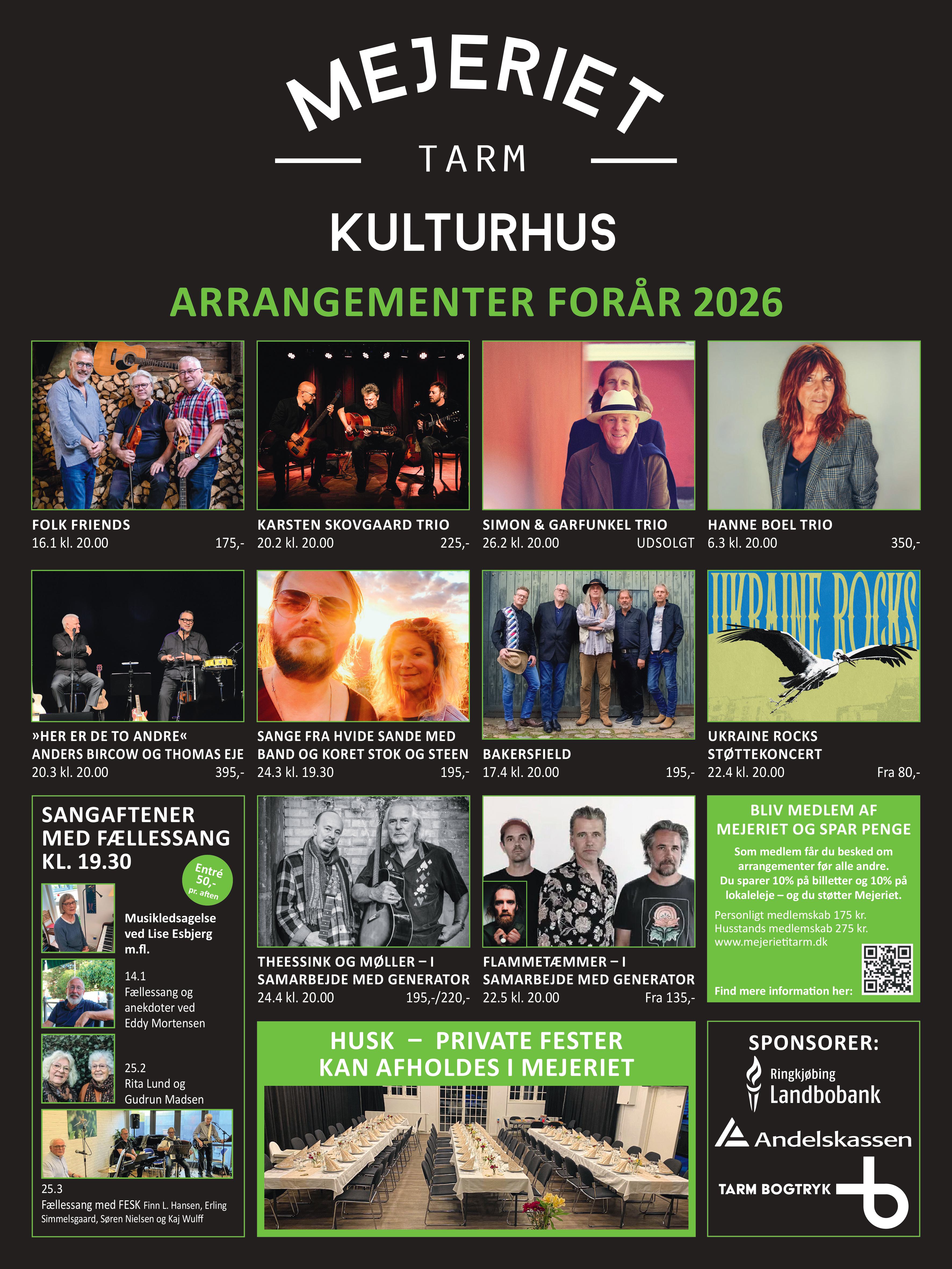 Forårs programmet 2026